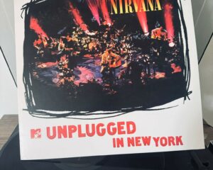 Copertia del vinile MTV Umplugged in NY dei Nirvana