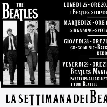 La settimana dei Beatles su Radio Active